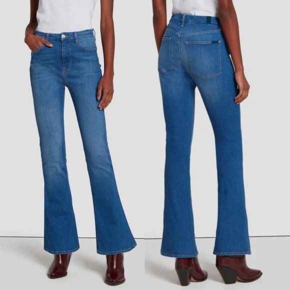 7 For All Mankind Denim - 7 For All Mankind UHR Taylorless Skinny Boot Jeans Size 27 $148